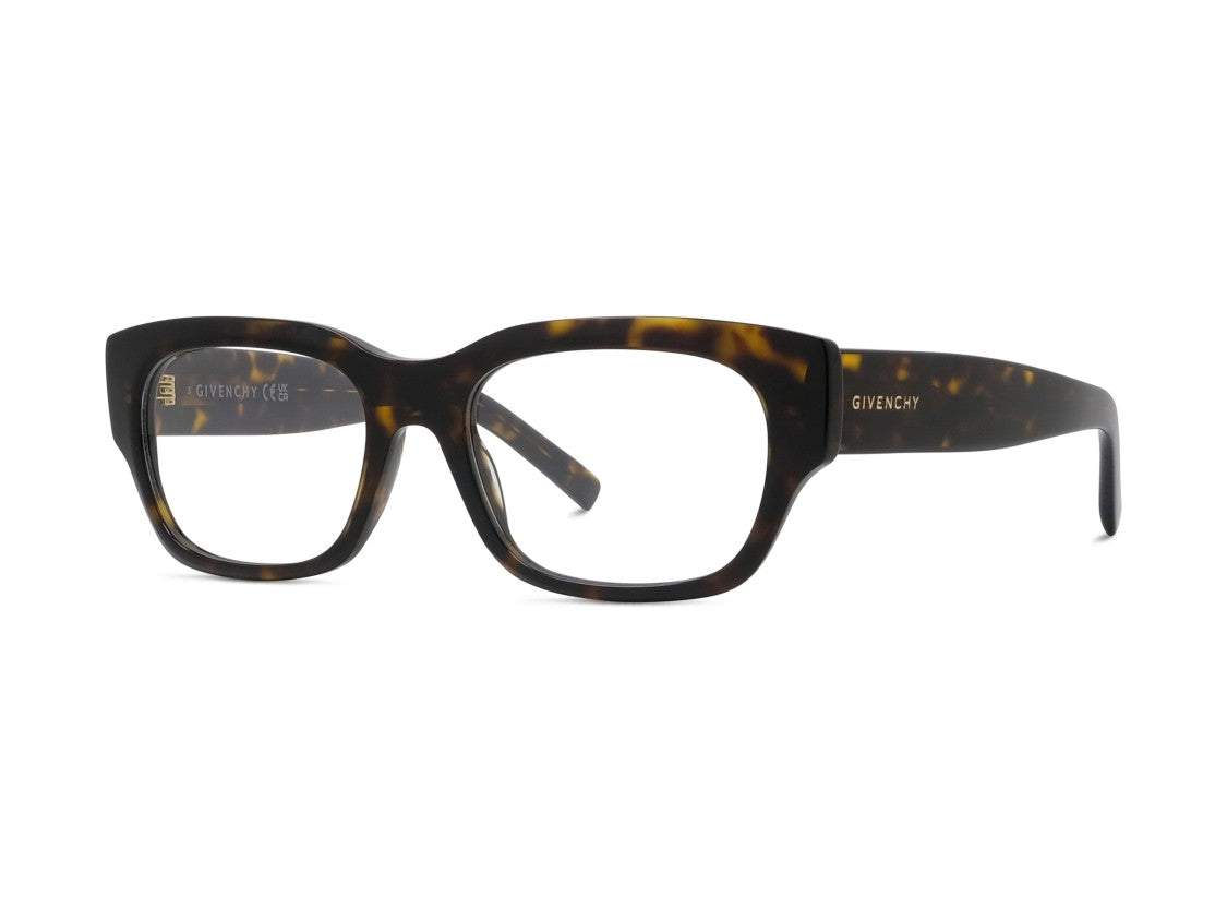 Givenchy Gv50112i Tortoiseshell Oversized Square Eyeglasses