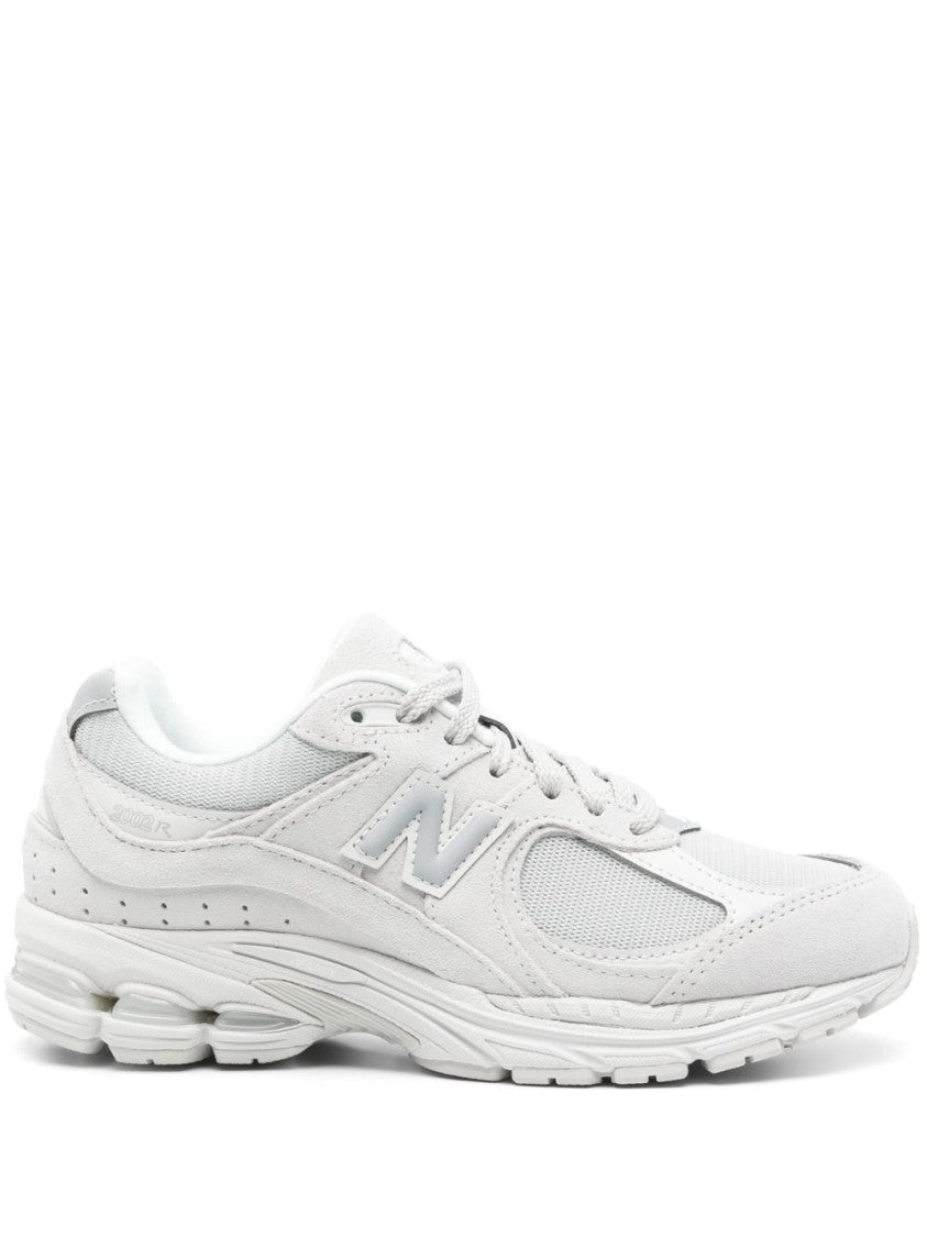 New Balance Monochromatic Gray Sneakers With Mesh