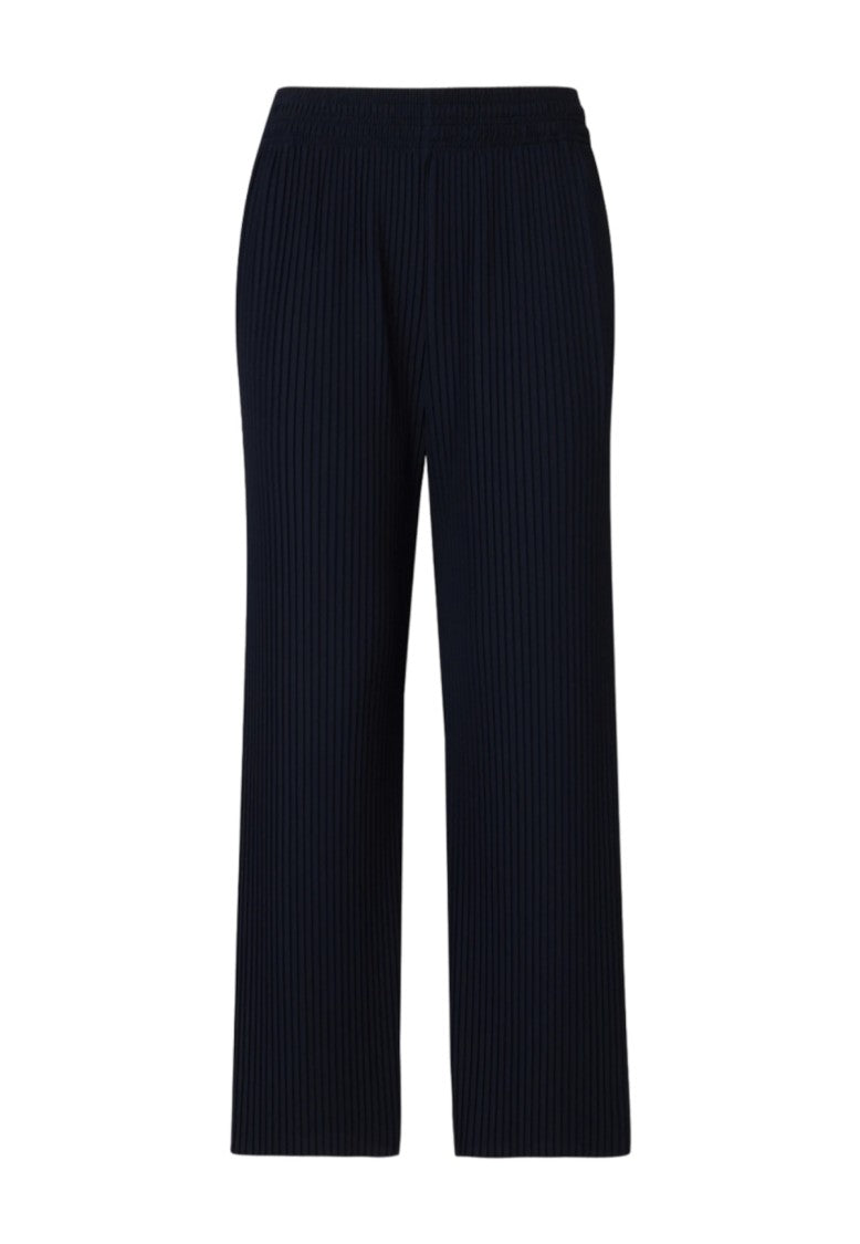 Max Mara Pleated Wide-Leg Cropped Pants