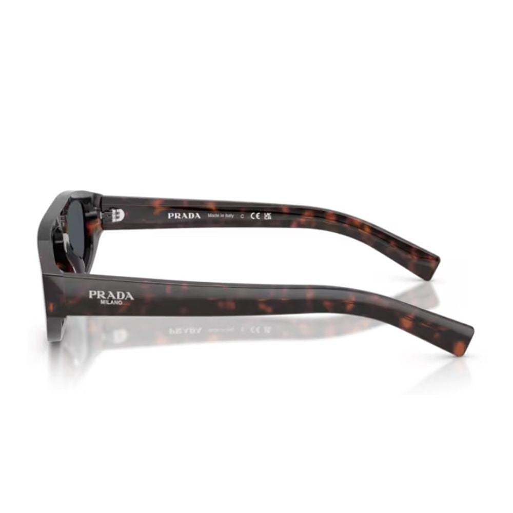 Prada Rectangular Sunglasses With Sculpted Dynamic Lines