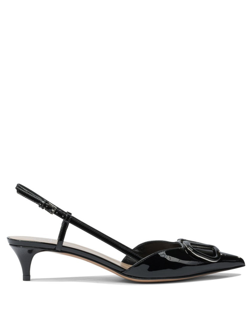 Valentino Garavani "Vlogo Signature" Slingback 40 Mm