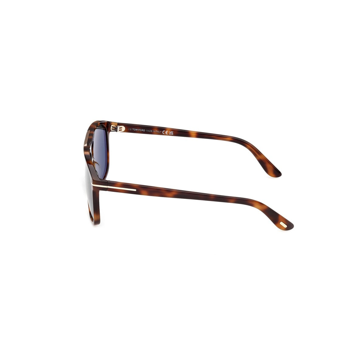 Tom Ford Ft1338 Bold Square Tortoiseshell Sunglasses