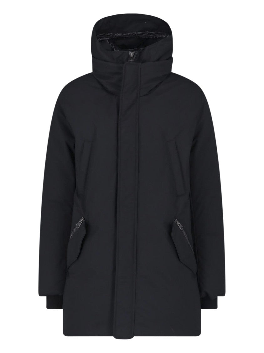 Mackage Black Edward Hooded Waterproof Jacket