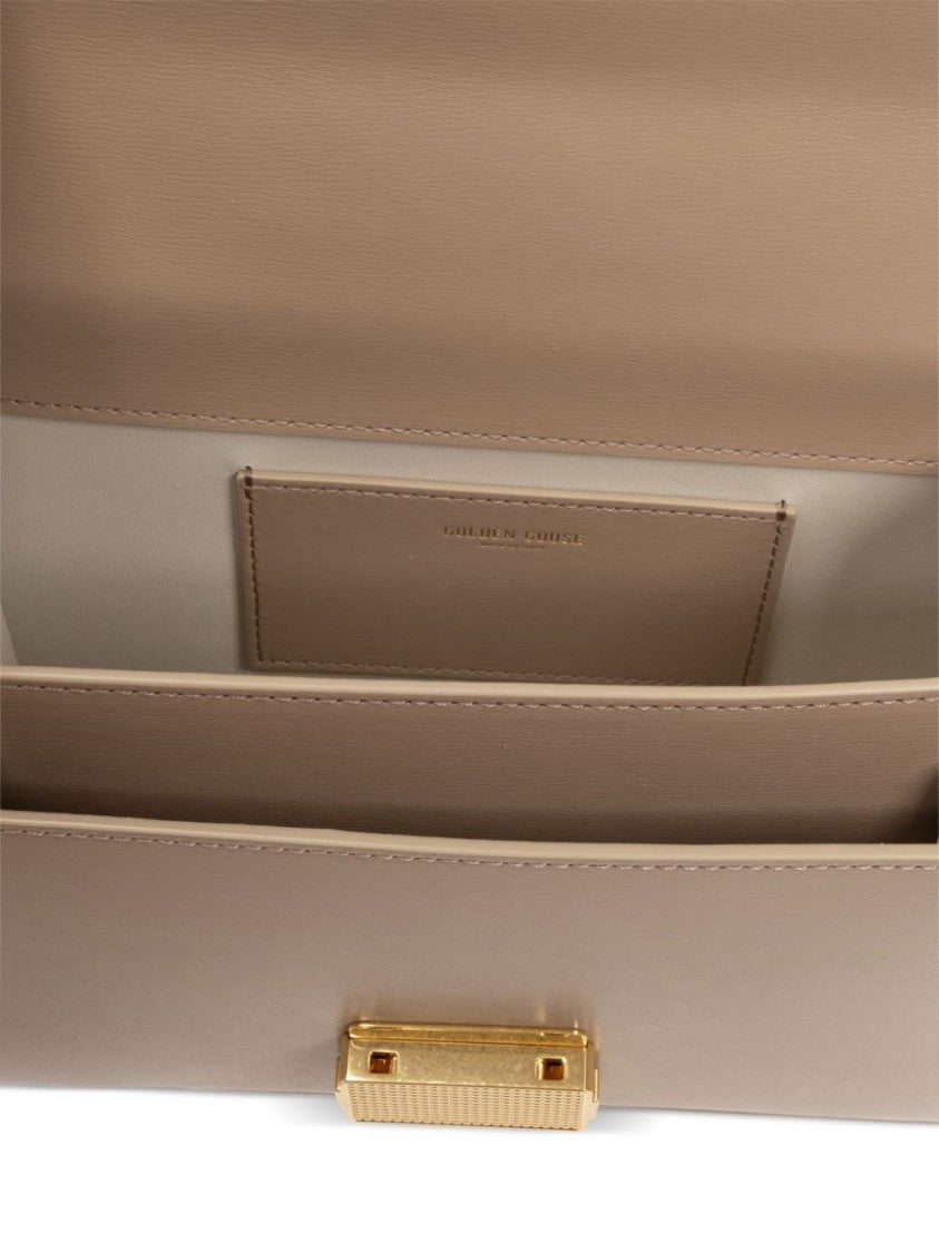 Golden Goose Structured Calf Leather Square Bag