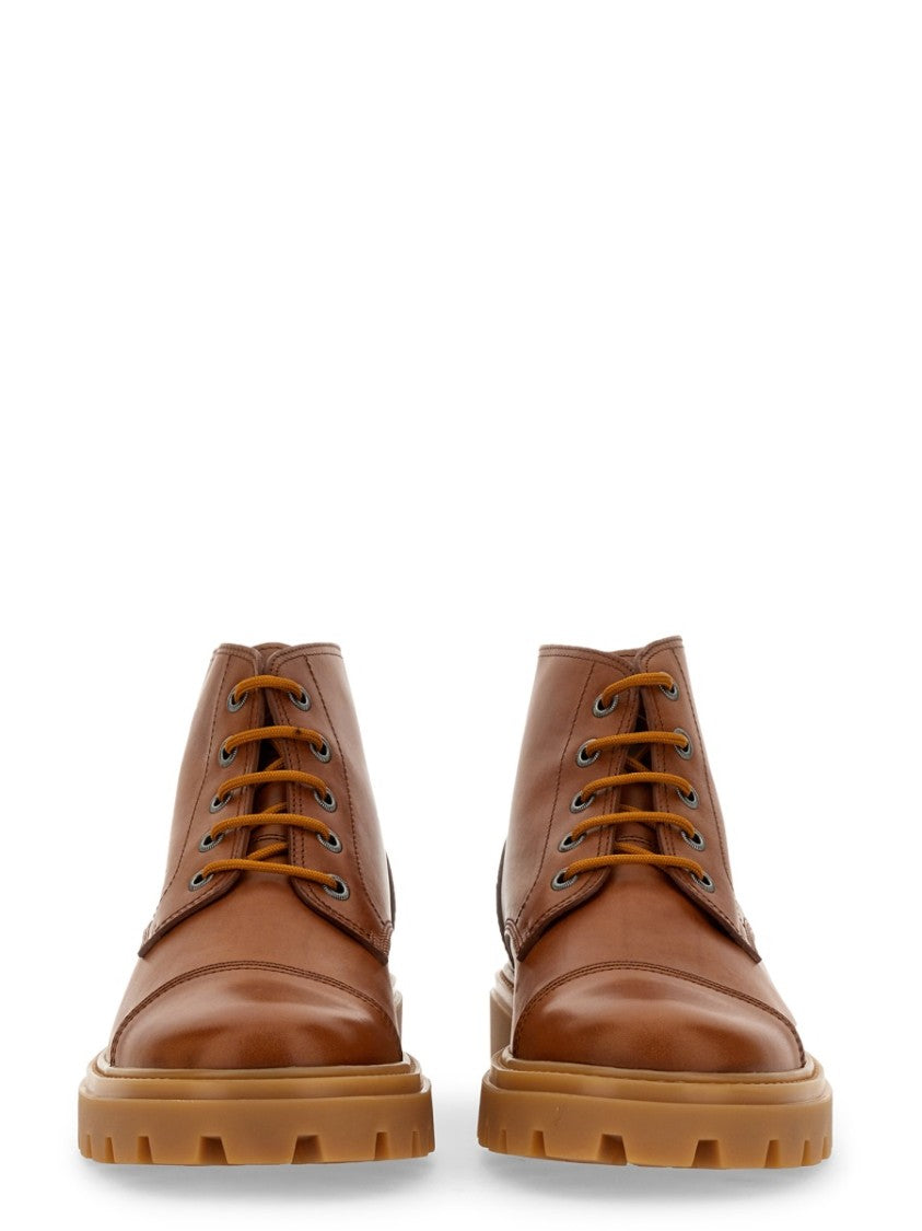 Tod's Brown Leather Boots