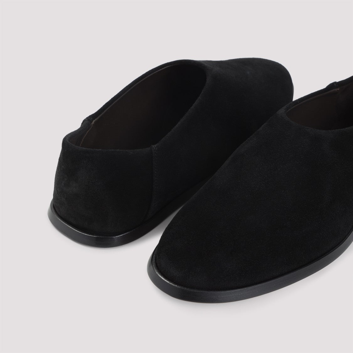 Fear Of God Slip-On Brown Suede Leather Sneakers