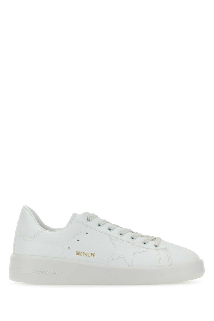Golden Goose White Leather Pure New Sneakers