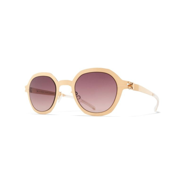 Mykita Purple Maureen Gradient Geometric Sunglasses