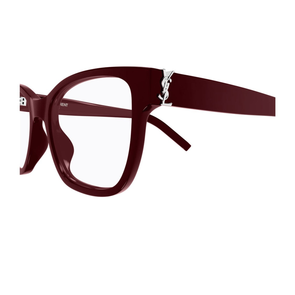 Saint Laurent Burgundy Sl M158 Acetate Square Sunglasses