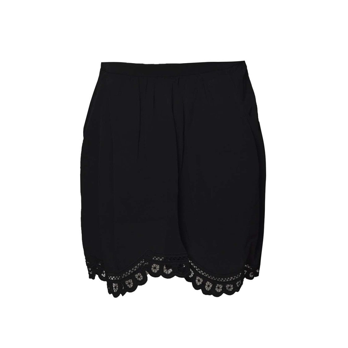 Isabel Marant Étoile Francesca Mini Skirt In Black Viscose