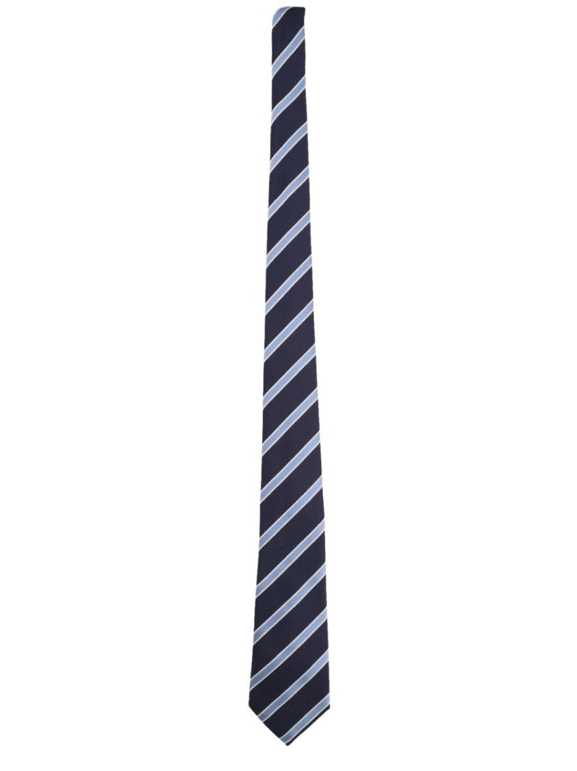 Giorgio Armani Diagonal Stripe Silk Tie