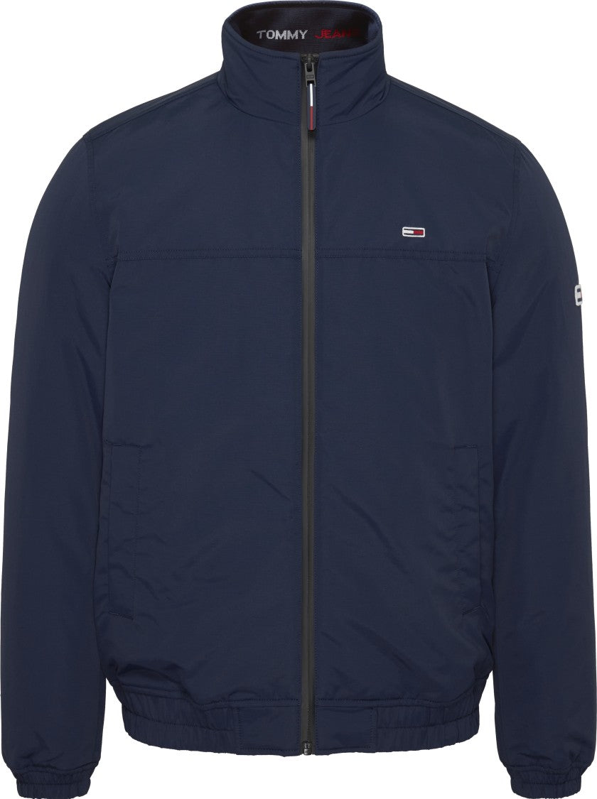 Tommy Jeans Quilted High Collar Casual Jacket Branding