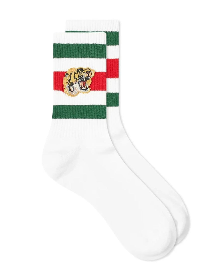 Gucci Little Williams Tiger Logo Socks