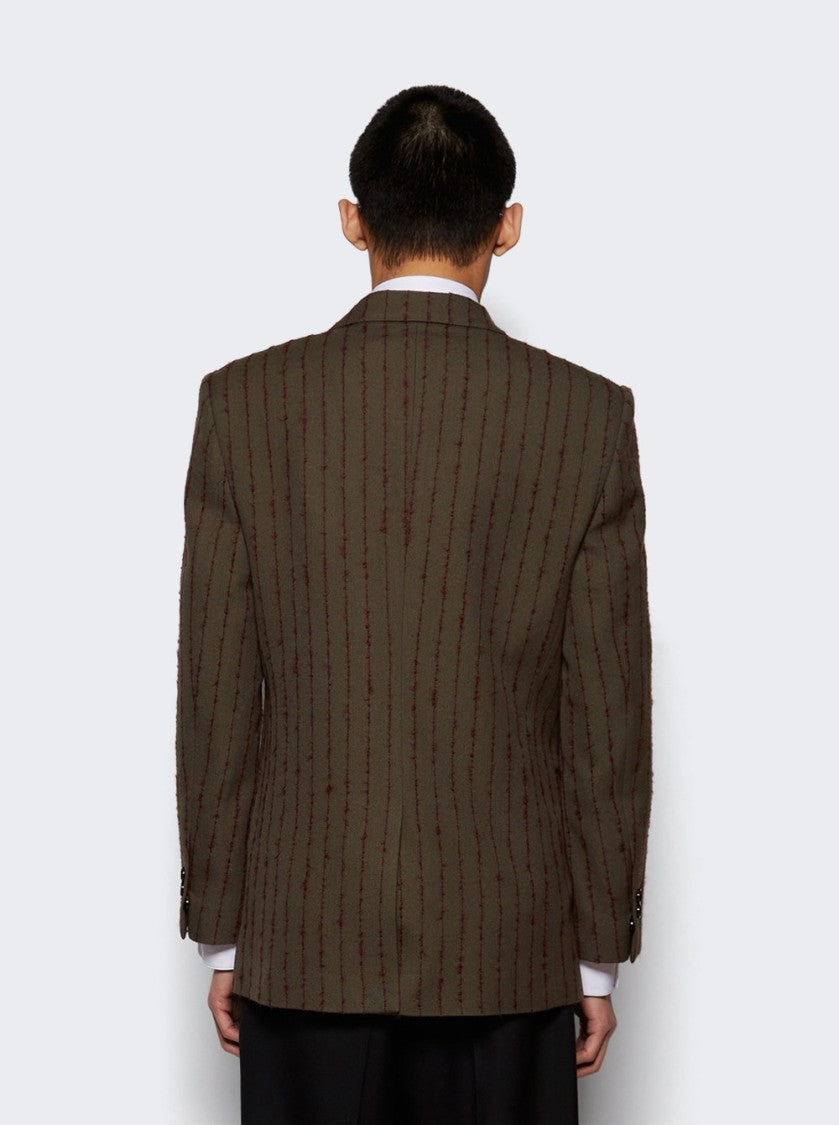 Burberry Tailored Jacket Coal And Fig