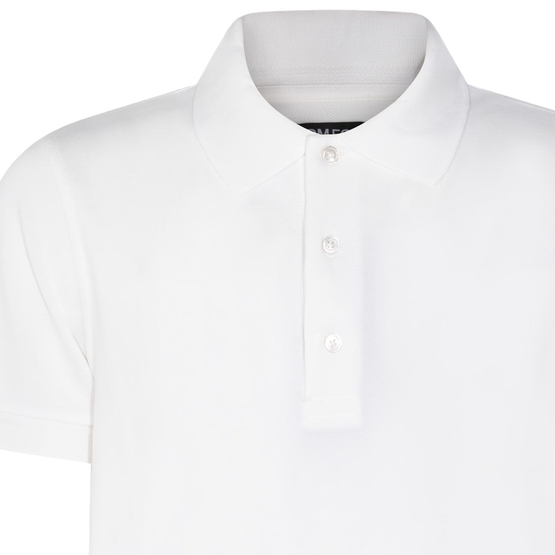 Tom Ford Short-Sleeve Polo Shirt With Traditional Collar
