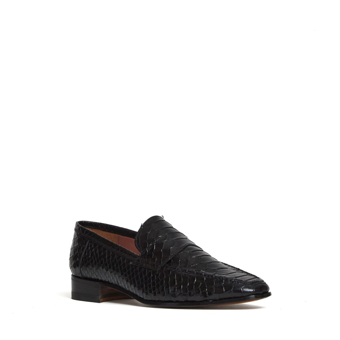 Paris Texas Python Mono Printed Alain Loafers