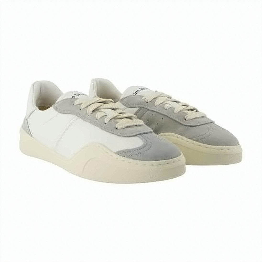 Acne Studios Low-Top Sneakers With Suede Overlays And Textured Sole