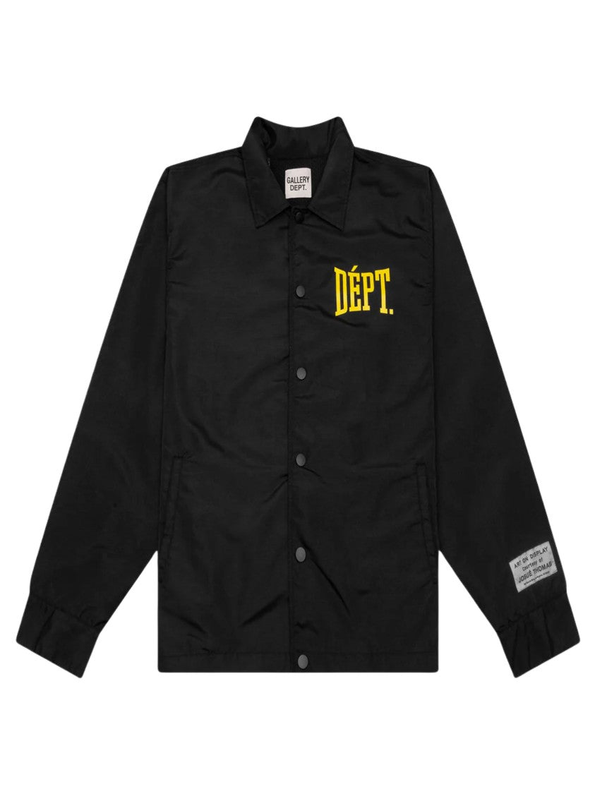 Gallery Dept. Dept Coach Jacket With Bold Lettering And Unique Patch Detail