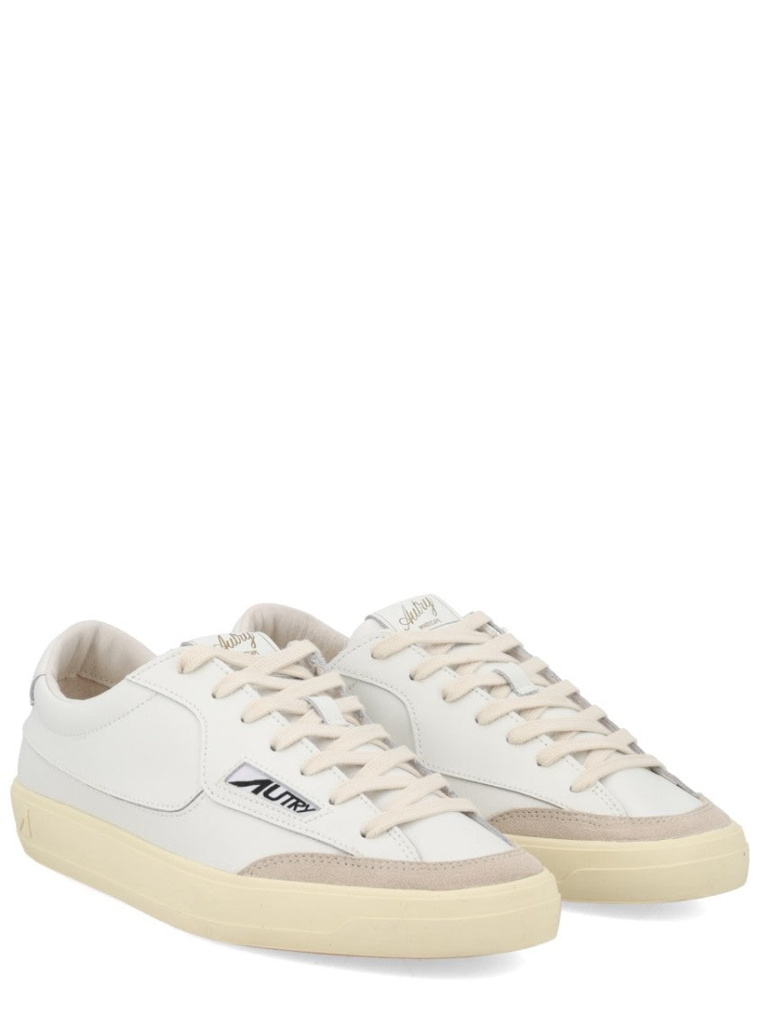 Autry Windscape Low Leather Suede Low-Top Sneakers
