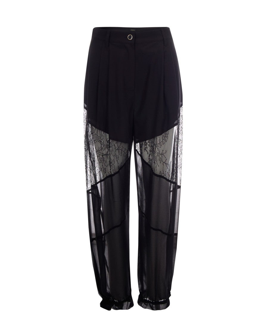 Pinko Nacy Black Limousine Pants