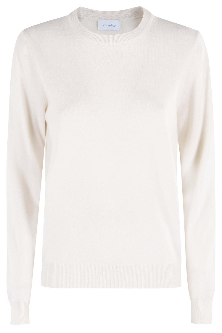 Malo Cashmere Sweater With Crew Neck