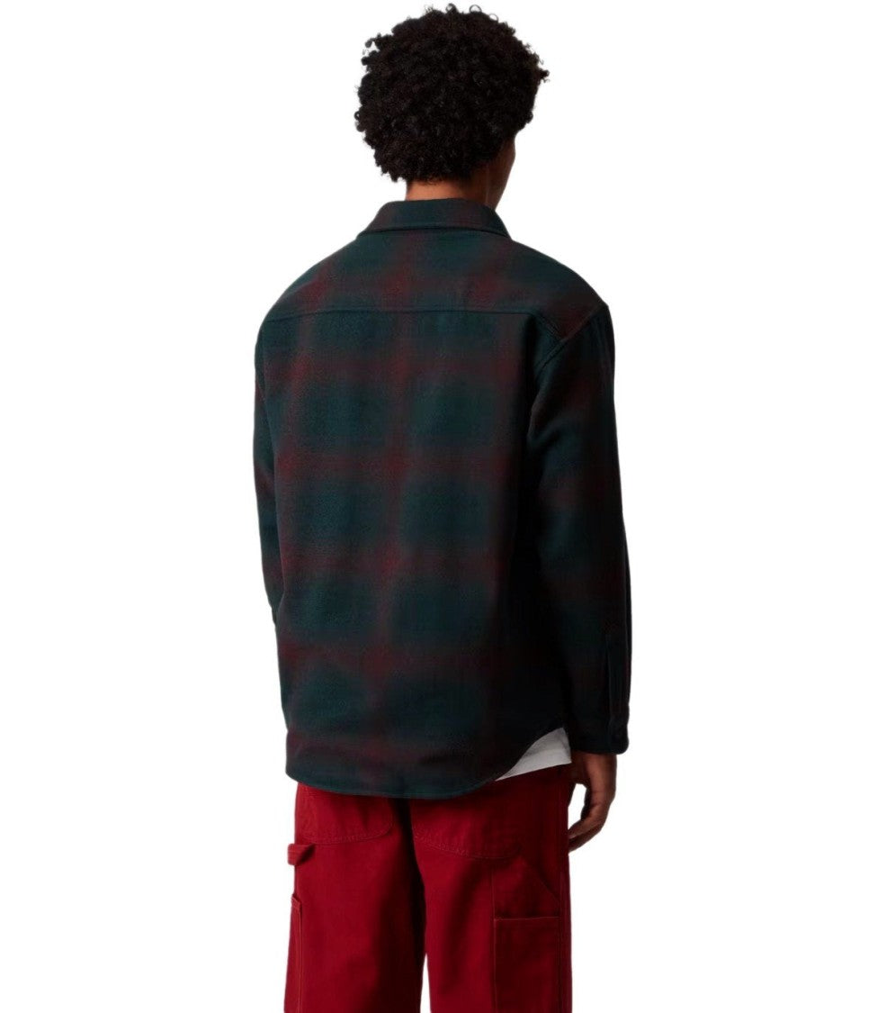 Carhartt Wip Brennan Check Teal Shirt Jacket