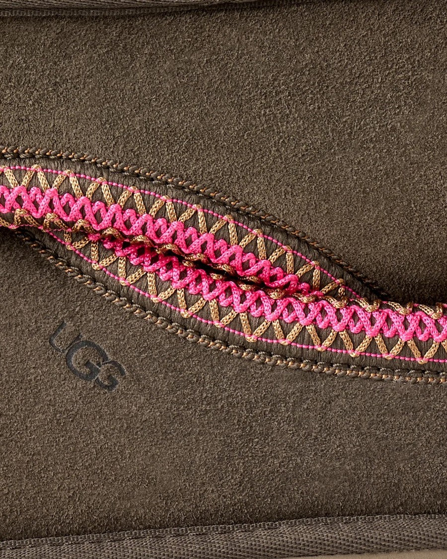 Ugg Low-Profile Clog With Braid And Shearling Lining