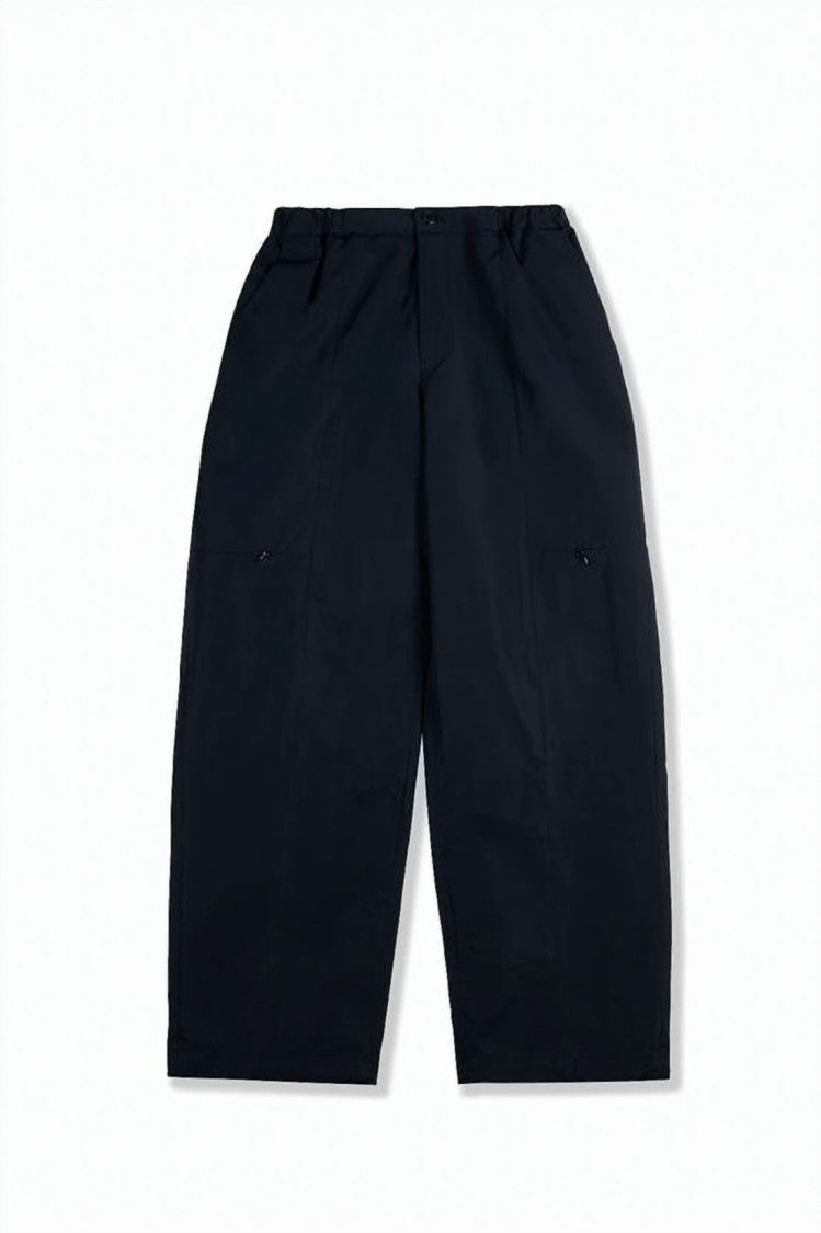 C.P. Company Boxy Black Cargo Pants With Design