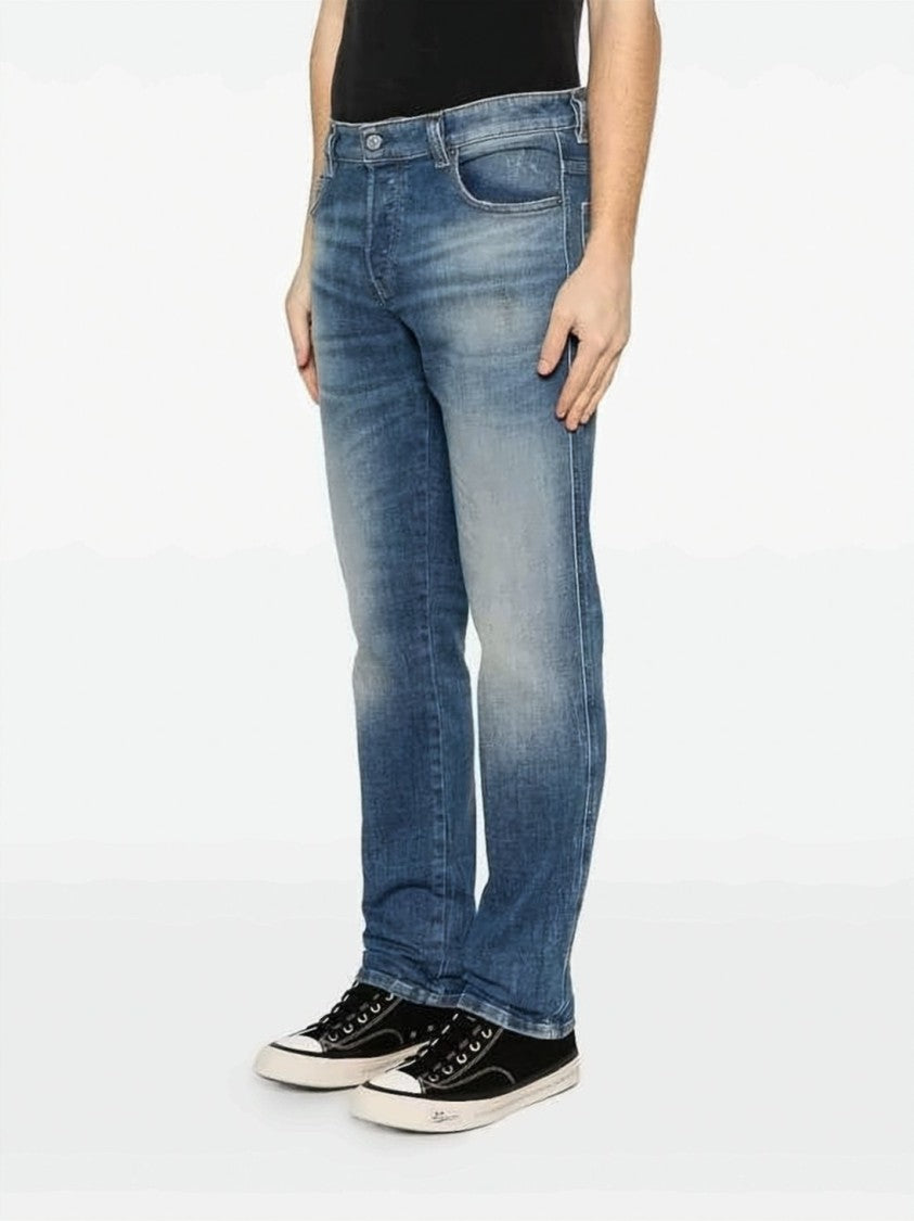 Diesel Straight-Leg Denim Pants With Classic Five-Pocket Design
