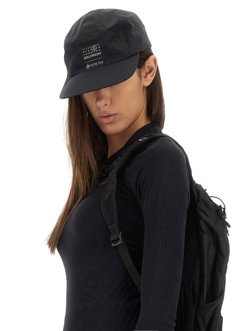 Mm6 By Maison Margiela X Salomon Fitted Long-Sleeve Top With Textured Finish