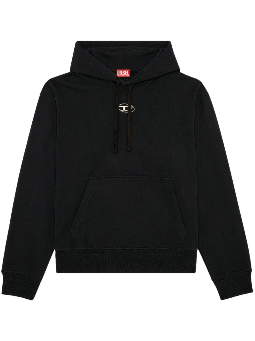 Diesel Hooded Black Sweatshirt