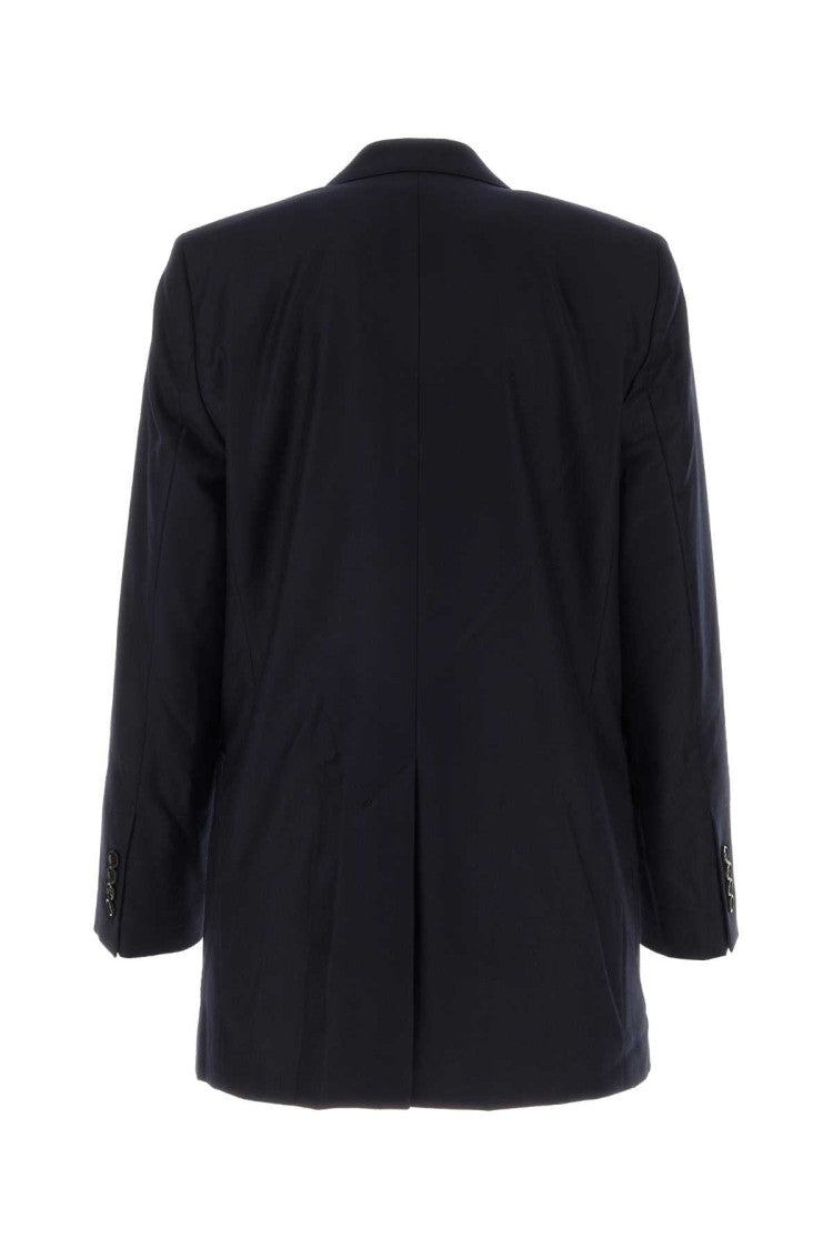 Ami Midnight Blue Wool Blazer