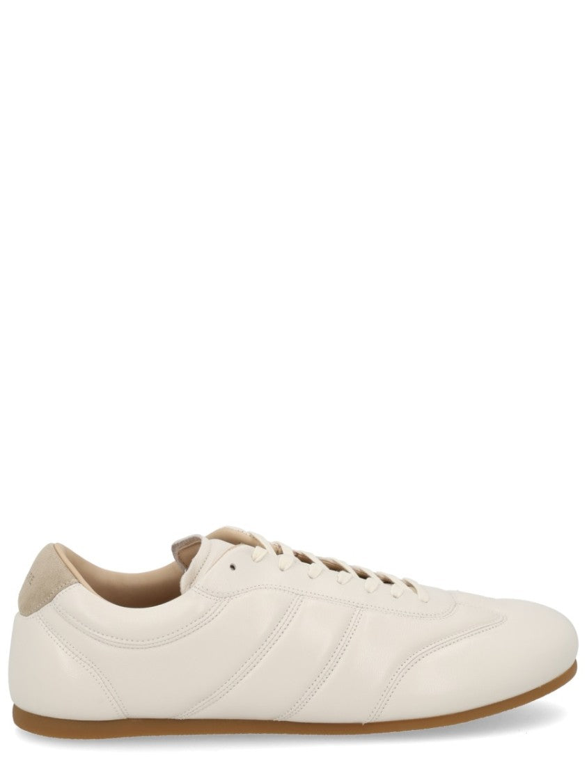 Lemaire Black Lamb Leather Soft Runner Sneakers