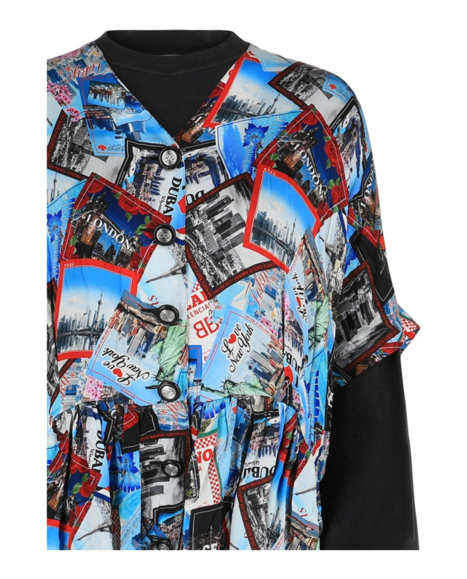 Balenciaga Layered T-Shirt Dress