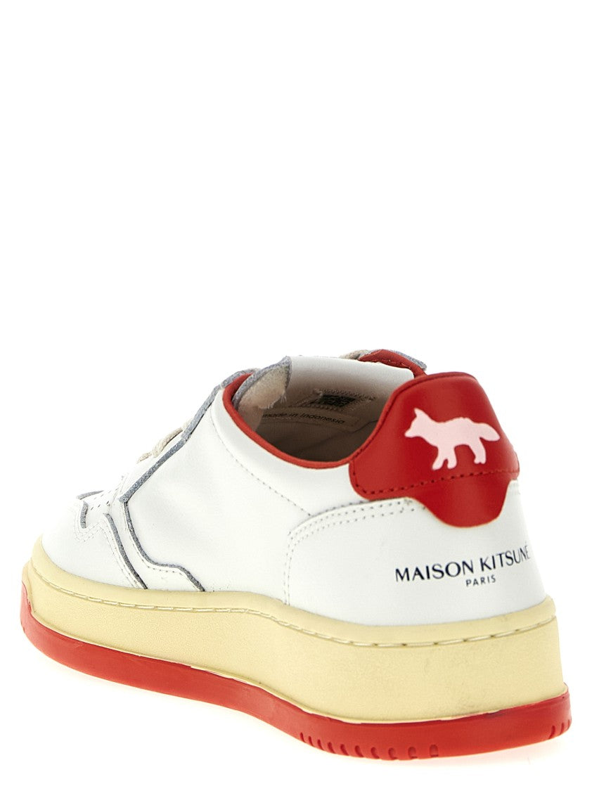 Autry X Maison Kitsuné 'Medalist Low' Sneakers