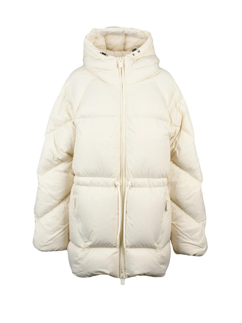 Bacon White Polyamide Owl Down Jacket