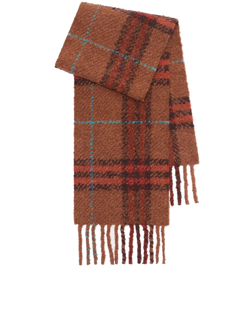 Burberry G Chck Textured Boucle Check Scarf