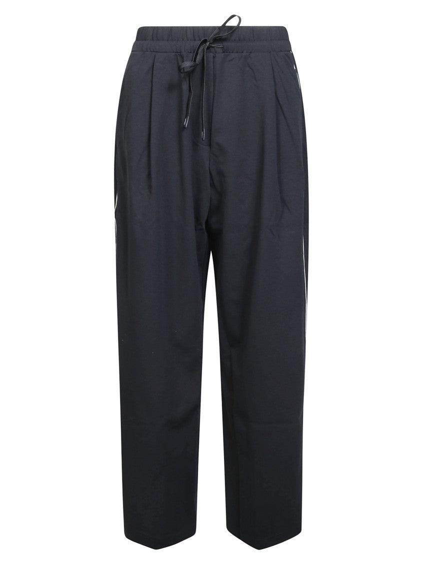 Max Mara Wkdgodezia Straight-Leg Contrast-Piping Pants