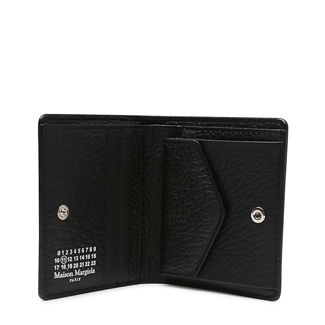 Maison Margiela Black Leather Wallet