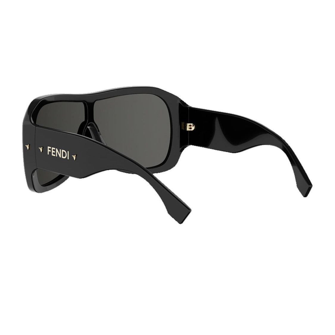 Fendi Black Screen Oversized Acetate Sunglasses