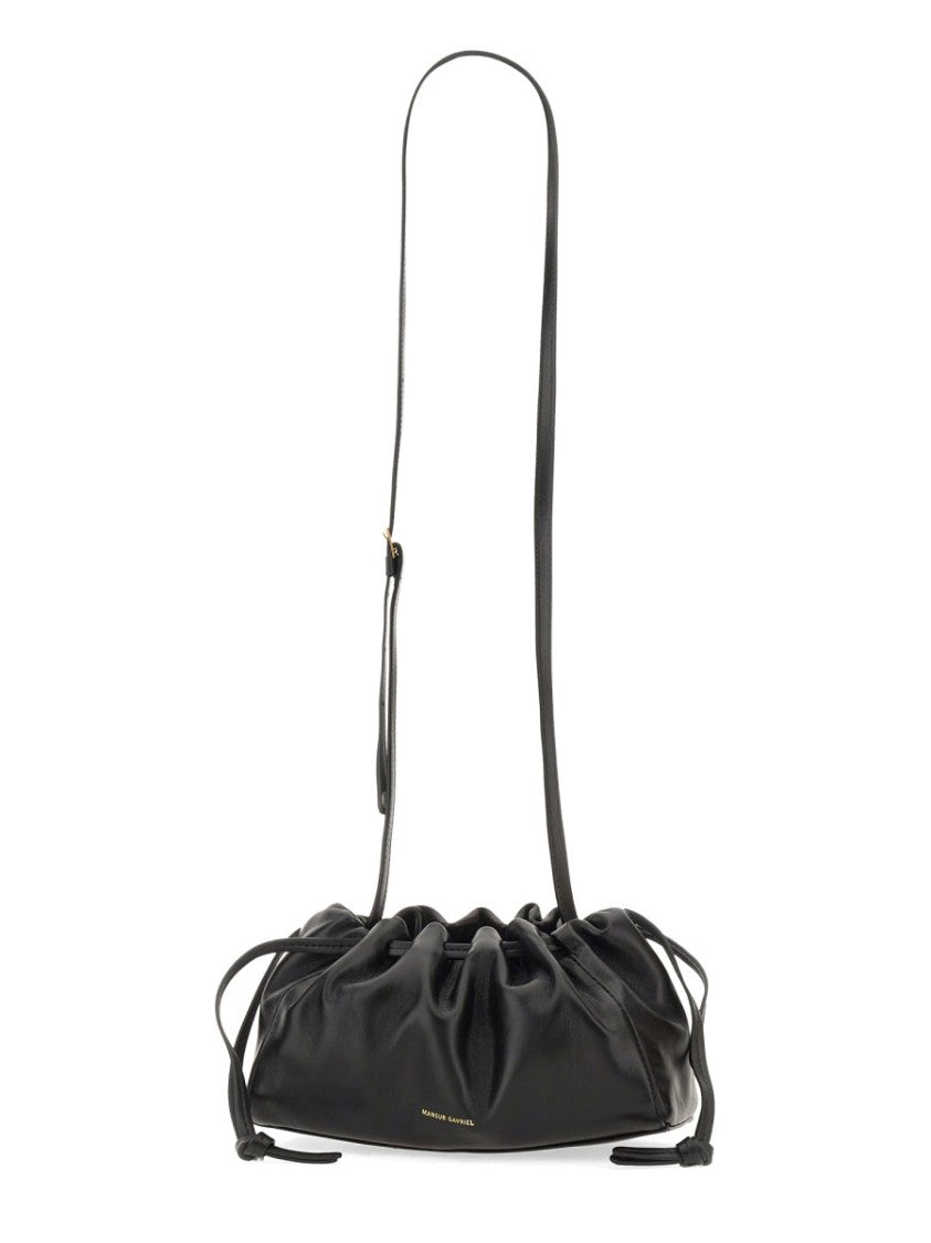 Mansur Gavriel Mini Bloom Bag With Soft Gathered Design And Drawstring Closure