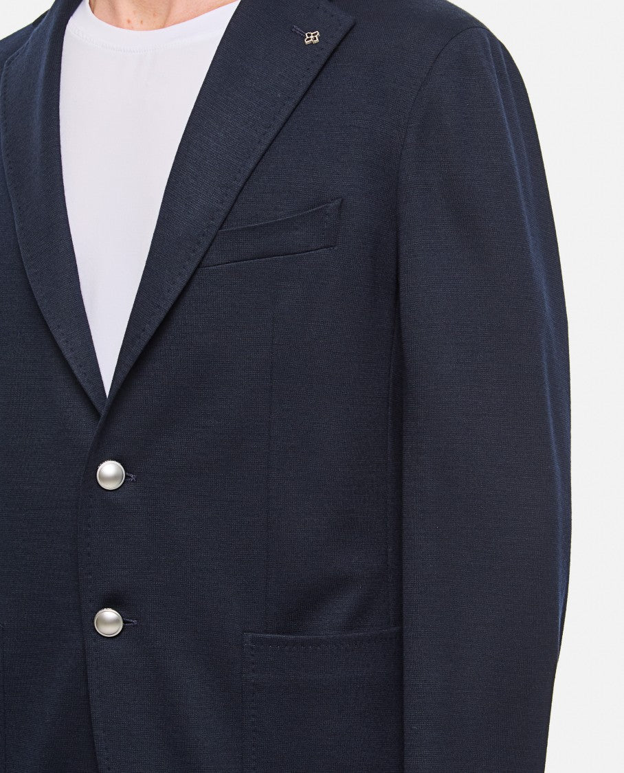 Tagliatore Tailored Fit Classic Jacket With Notched Lapel
