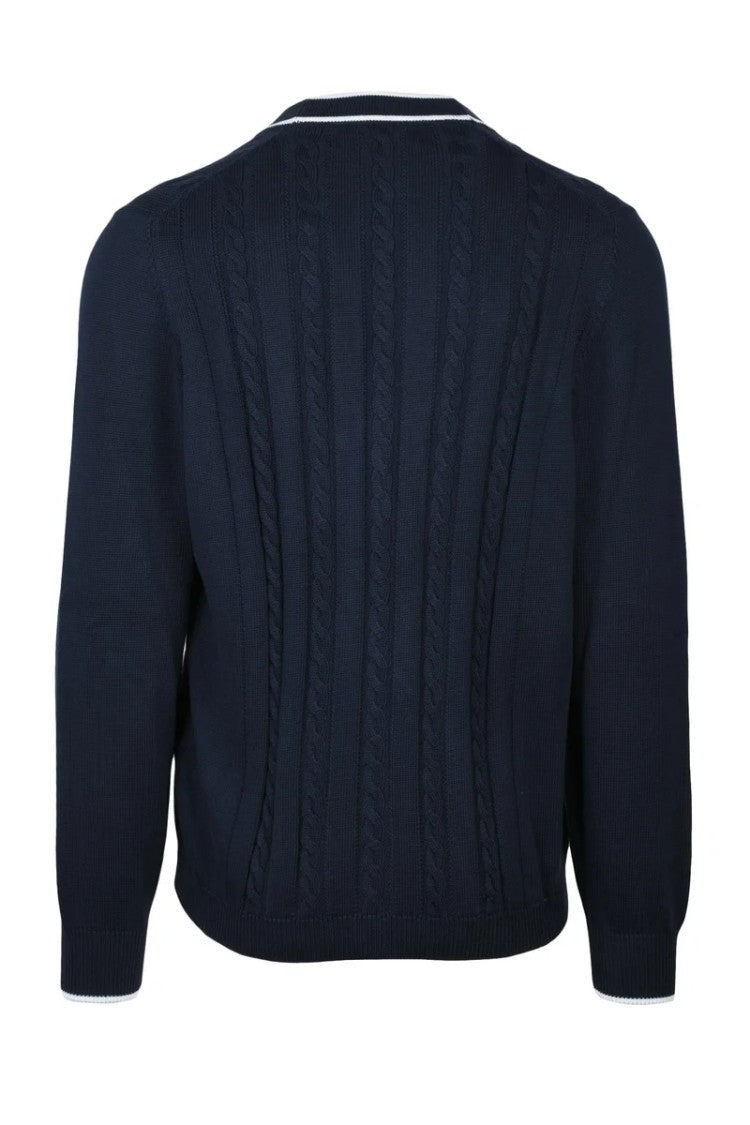 Brunello Cucinelli Cotton Cardigan - Blue