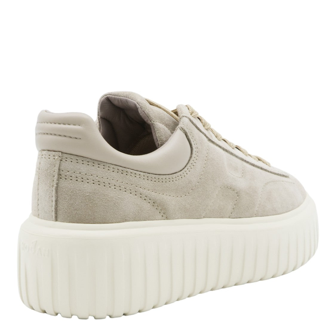 Hogan Chunky Platform Sneakers With Soft Suede Upper