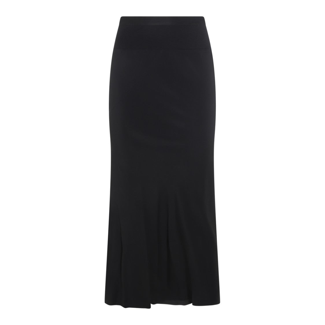 Rick Owens High-Waisted Black Maxi Skirt