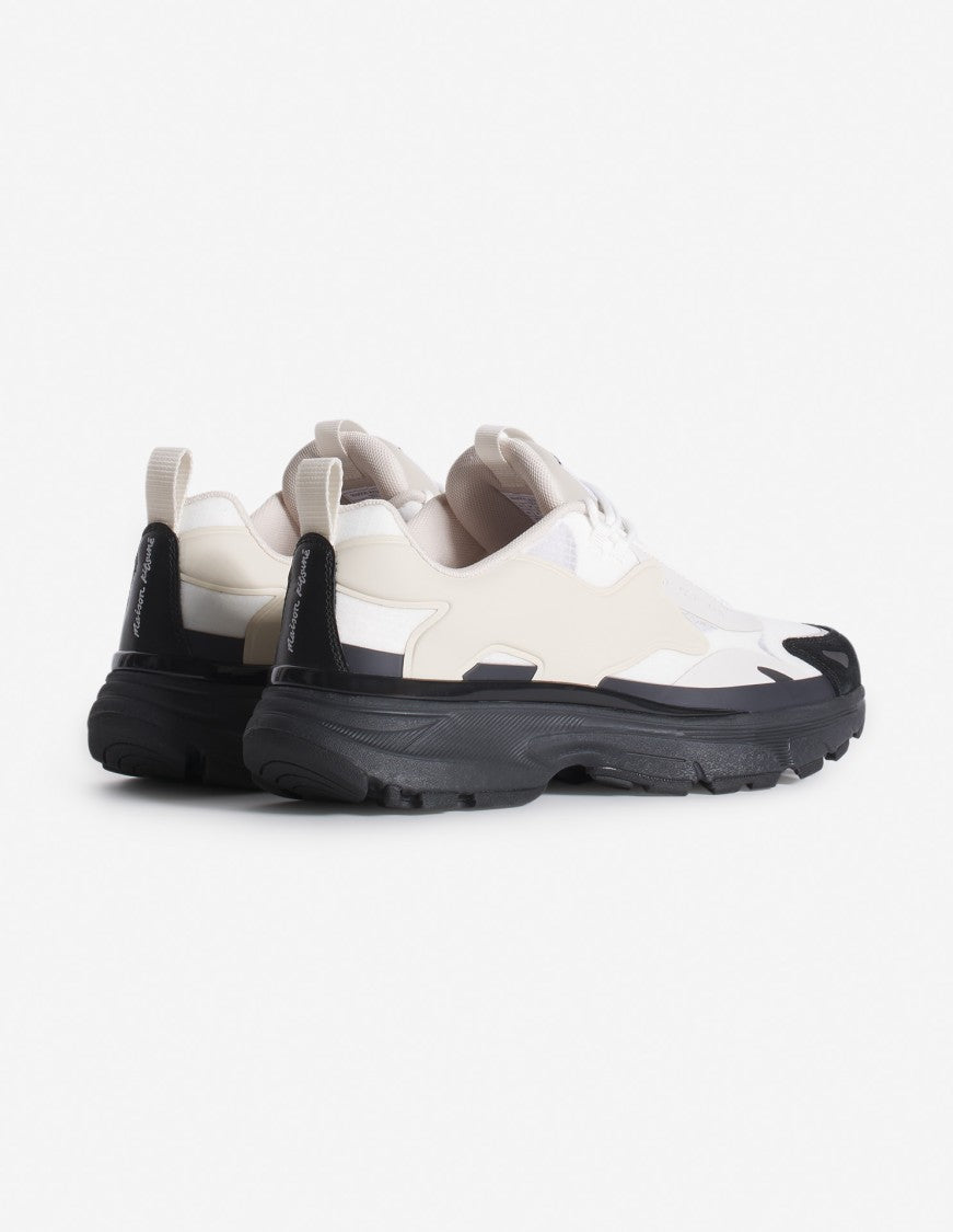 Maison Kitsuné Sora Runners With Textured Toe Cap