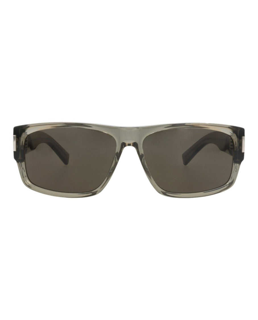Saint Laurent Square-Frame Sunglasses In Recycled Acetate