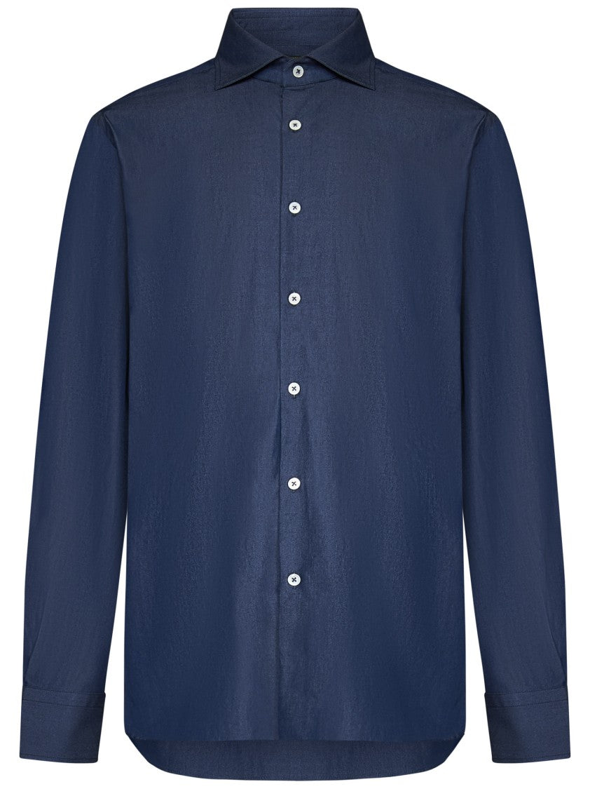 Franzese Collection Franzese Blue Denim Shirt