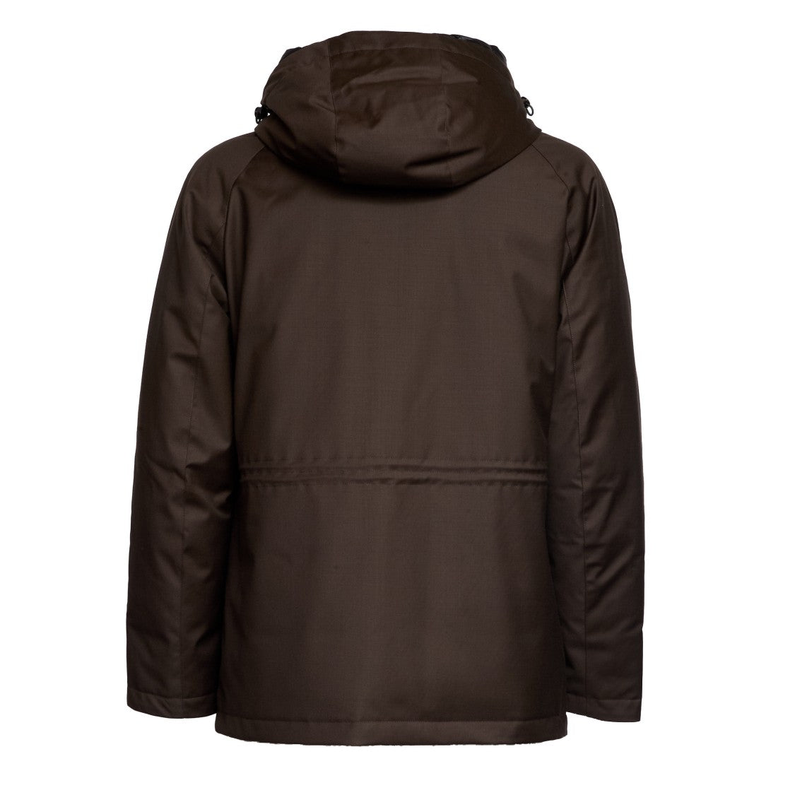 Montecore Dark Brown Down-Padded Concealed Zip Jacket