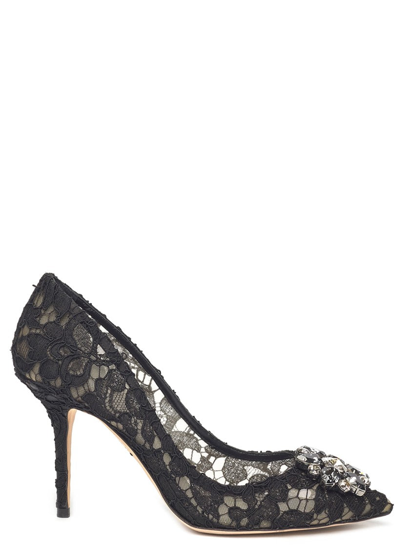 Dolce & Gabbana 'Bellucci’ Lace Pumps